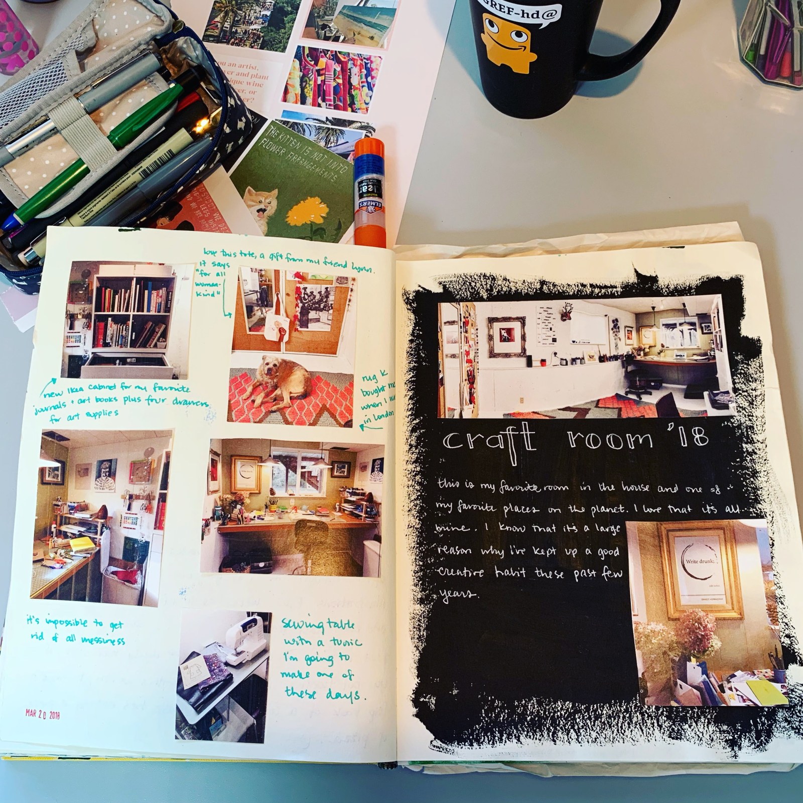 Craft room remodel documentation