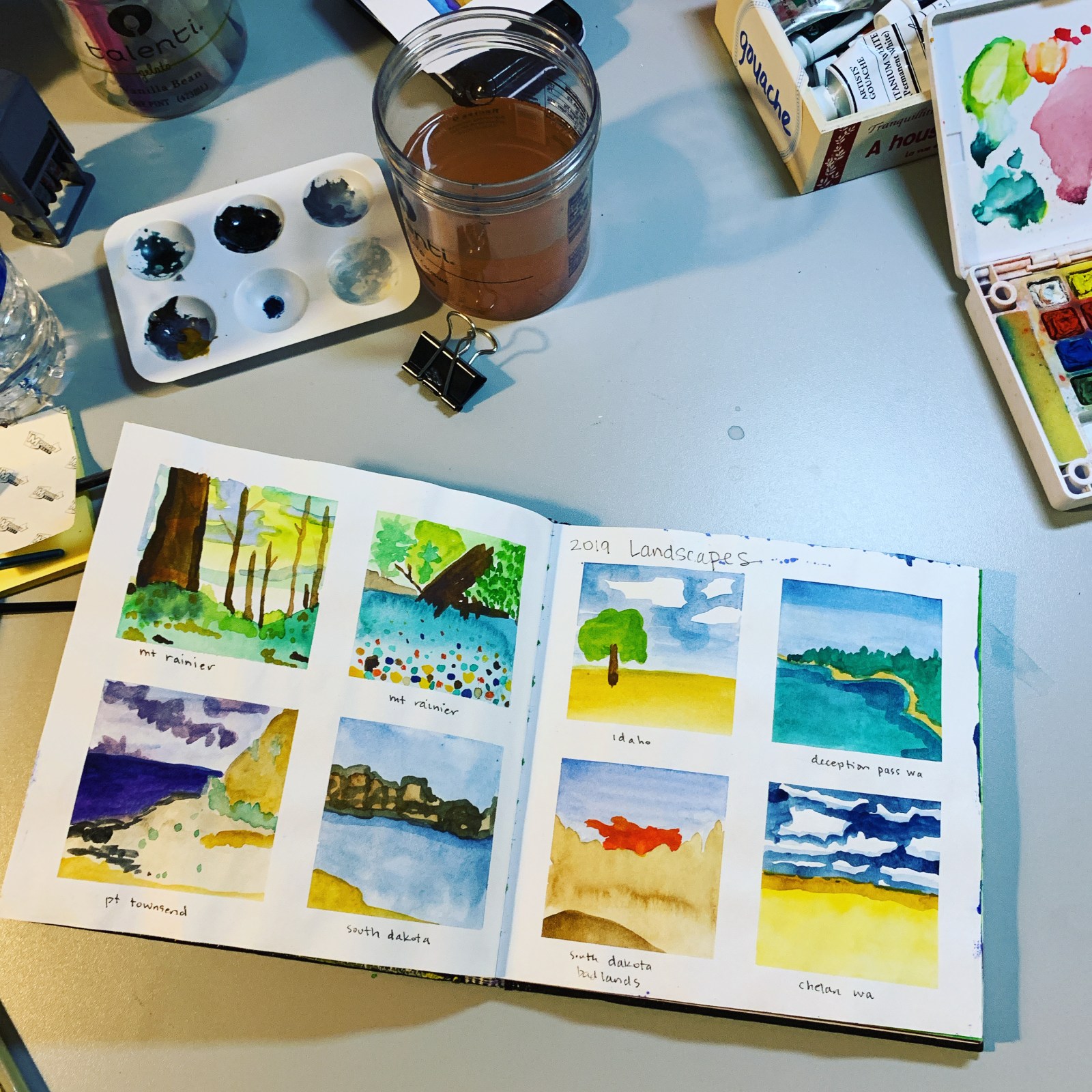 Sketchbook page