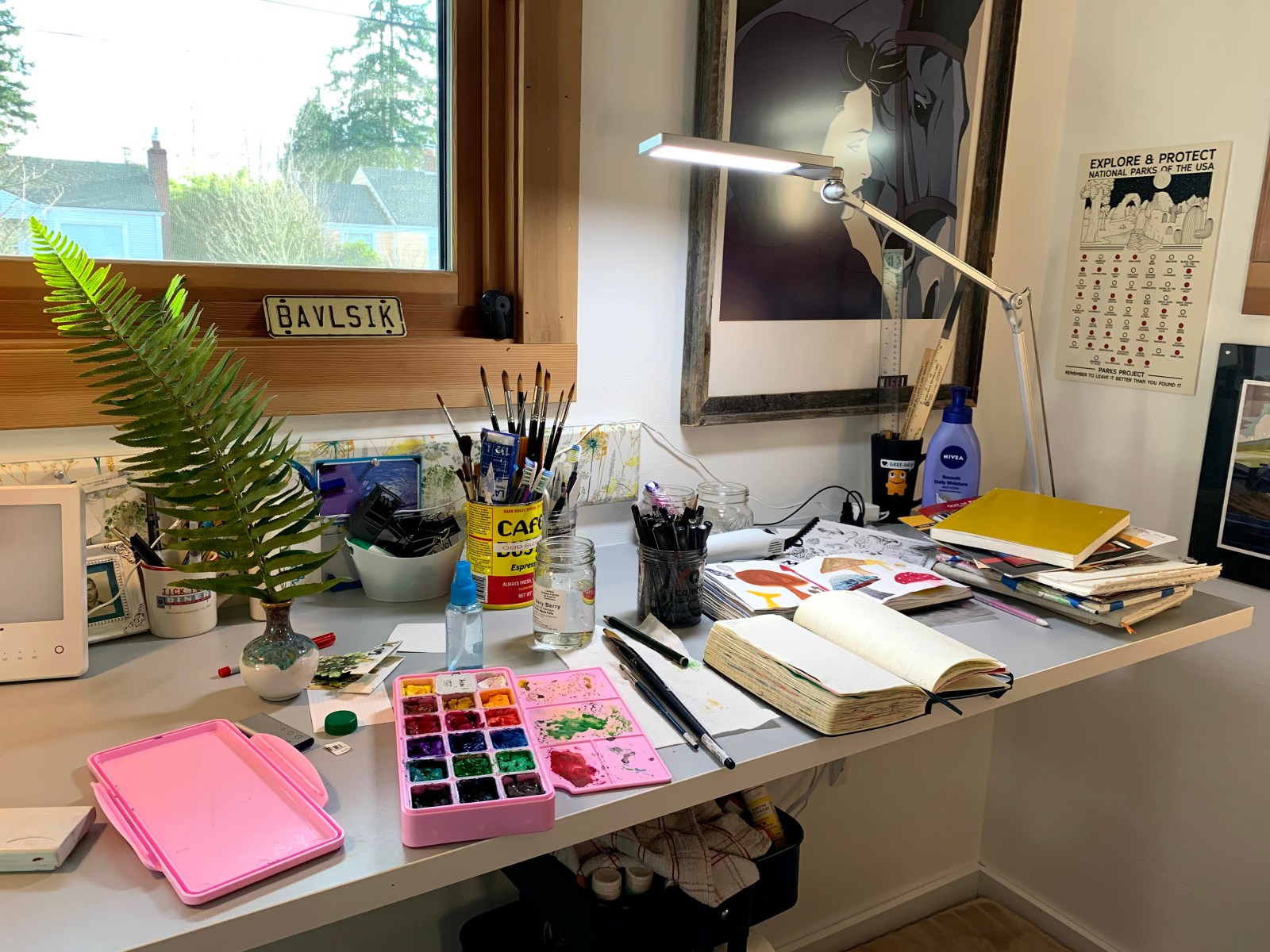 New craft room