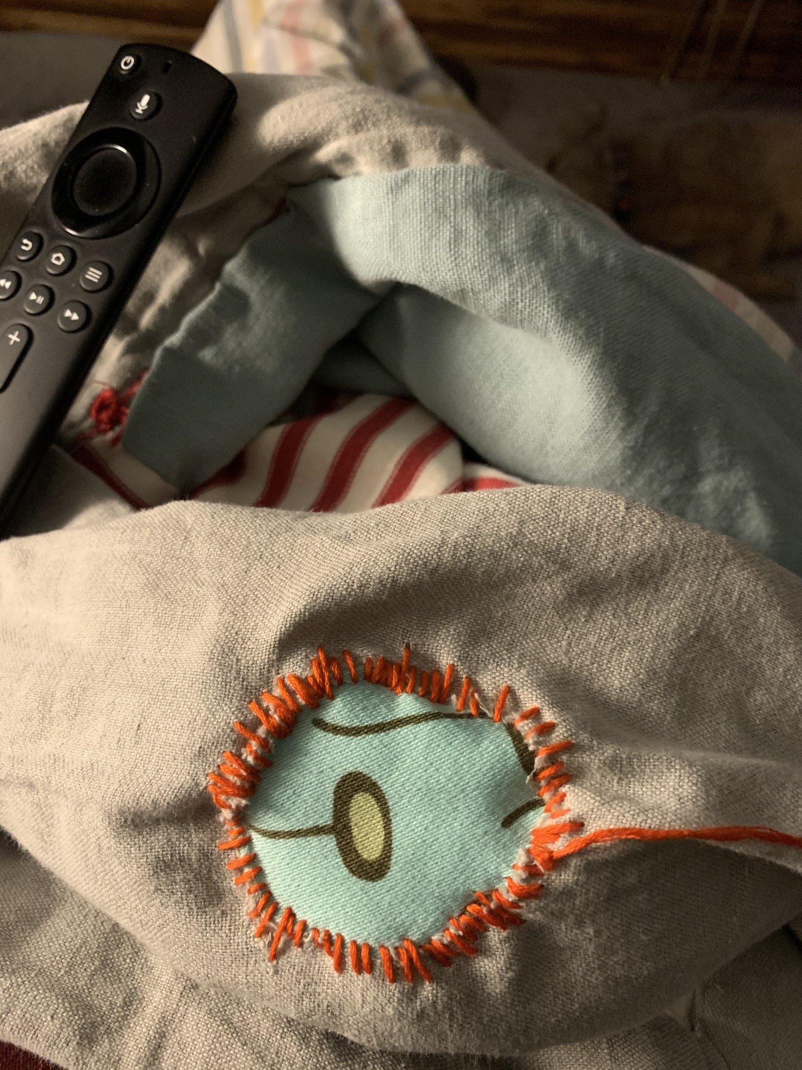 Visible mending