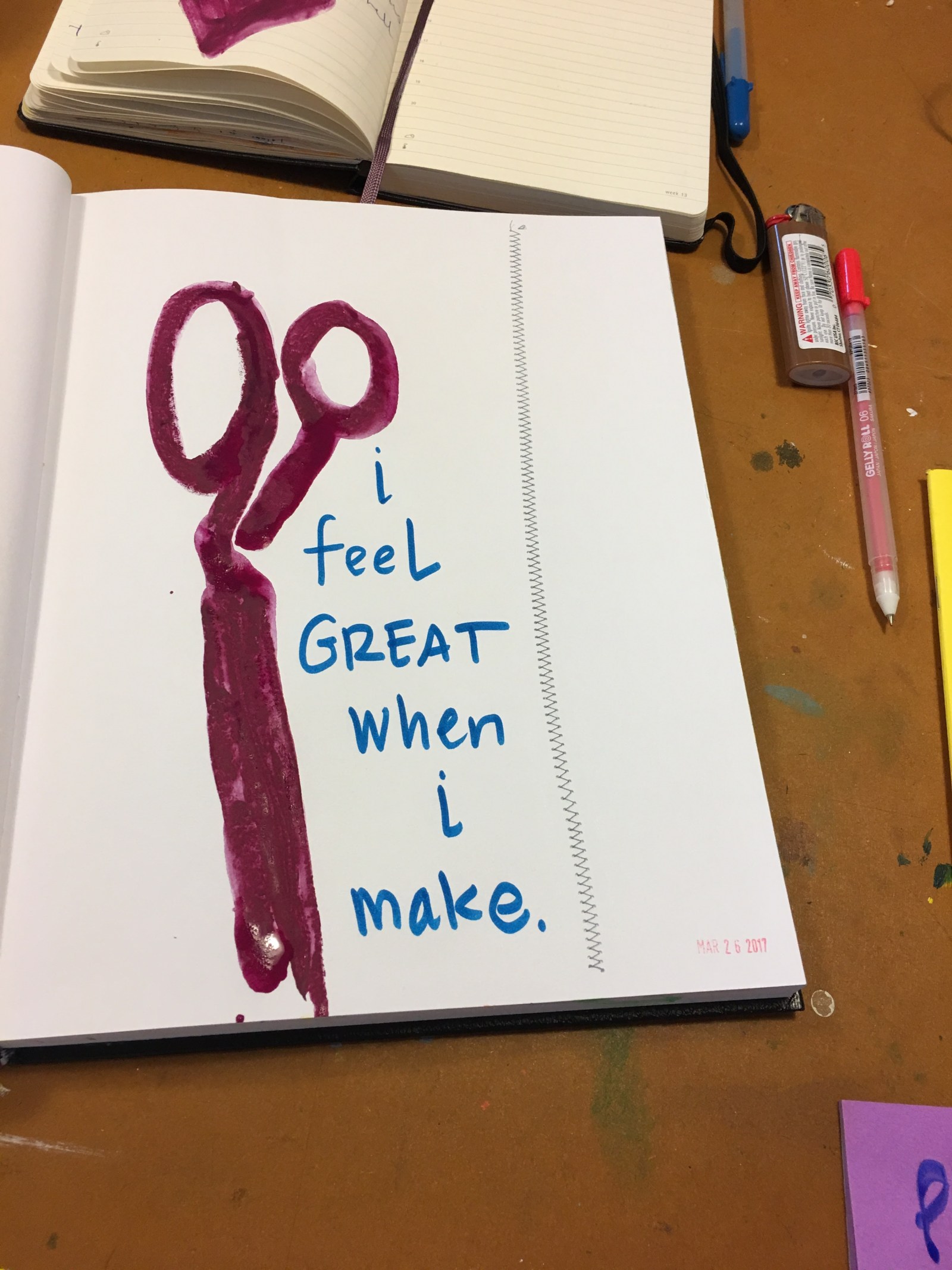 Sketchbook mantra