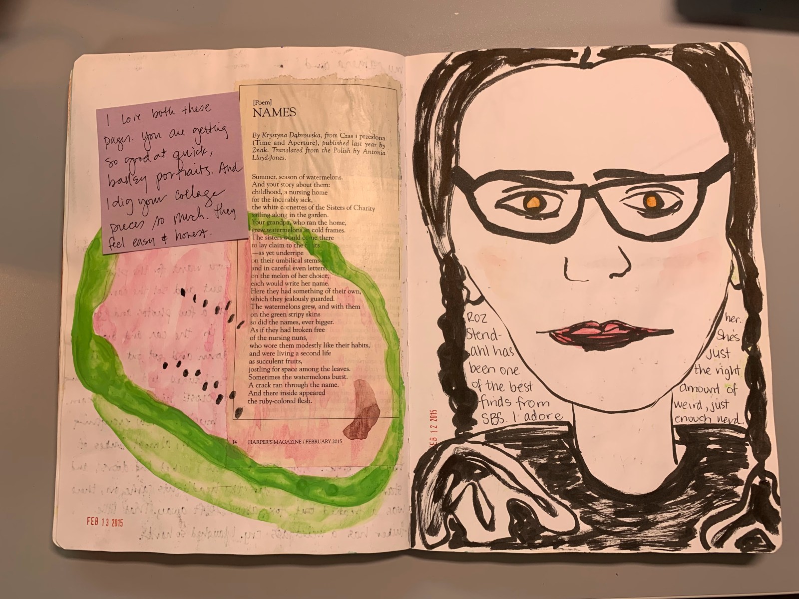 Sketchbook page