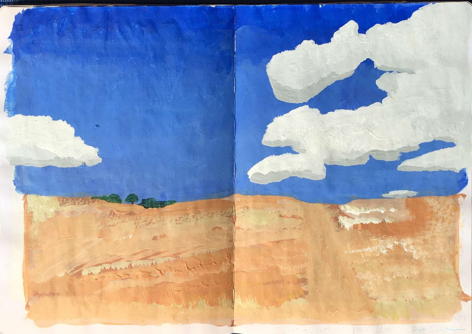 Sketchbook page, 2017